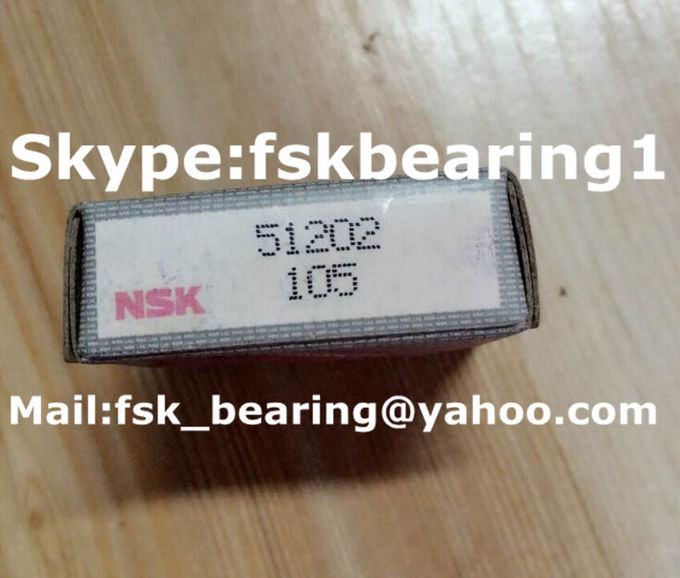 Roulements à billes miniatures du Japon NSK 51202 faits sur commande 15mm x 32mm x 12mm 3